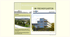 Desktop Screenshot of freihofgarten.faes-immo.ch